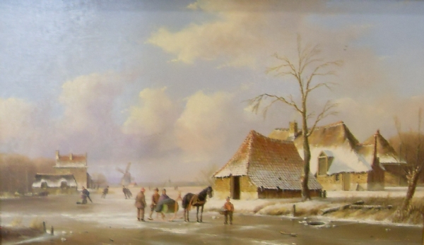 Herkelman - Albert - Een Hollands winterlandschap