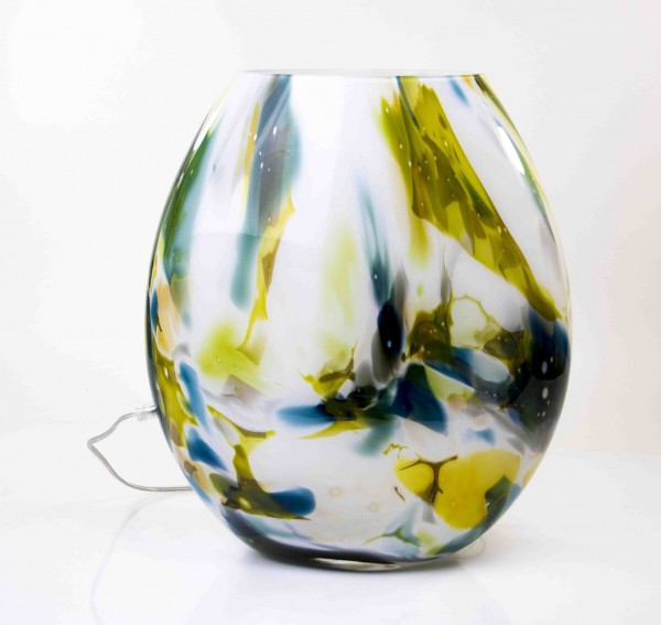 Glaskunst - lamp model vaas