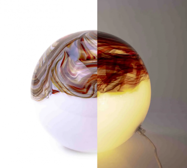 Glaskunst - lamp